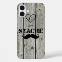 M. Mustache Hipster Motif