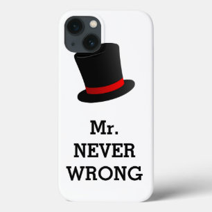 Etui iPhone Case-Mate M. Never Wrong Funny