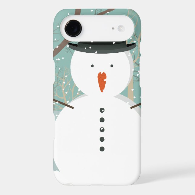 Coques Case-Mate iPhone M. Winter Snowman (Verso)