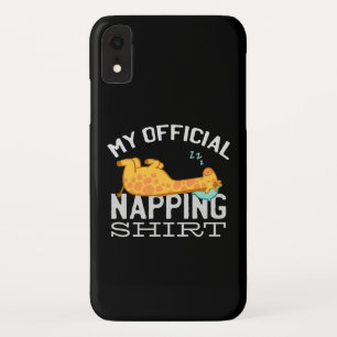 Case-Mate iPhone Case Ma chemise de sieste officielle - Giraffe endormie