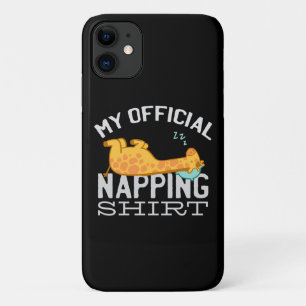 Case-Mate iPhone Case Ma chemise de sieste officielle - Giraffe endormie