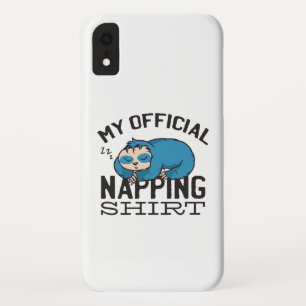 Case-Mate iPhone Case Ma chemise officielle de sieste - Paresseux endorm