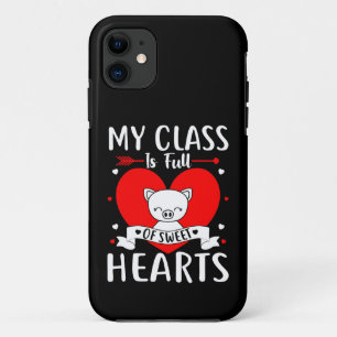 Case-Mate iPhone Case Ma Classe Est Pleine De Coeurs Sucrés Valentine