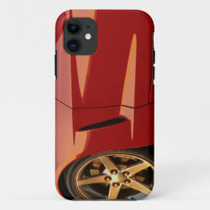 Coque iPhone 11 Ma Corvette rouge