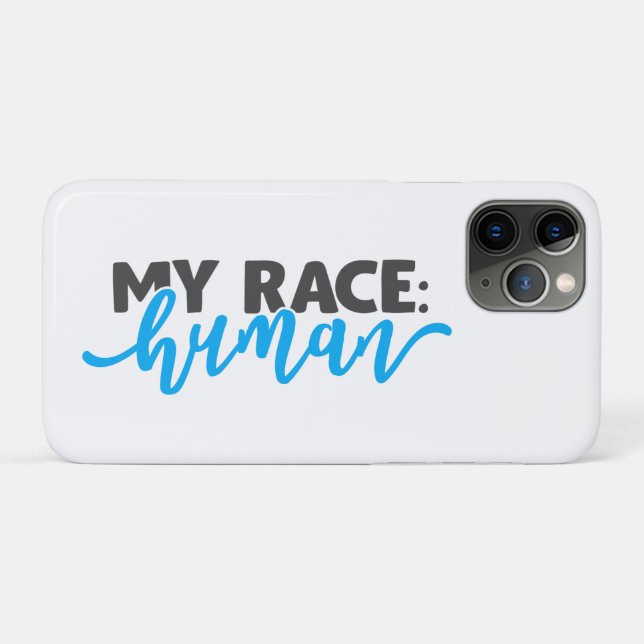 Coques Case-Mate iPhone Ma race : humaine (Dos (Horizontal))