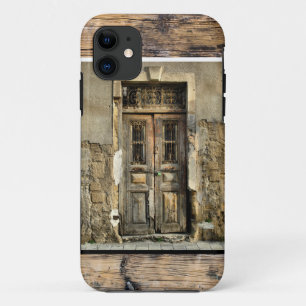 Coque iPhone 11 Ma vieille porte en bois