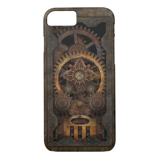 Coques Case-Mate iPhone Machine industrielle sale #2 de Steampunk (Dos)