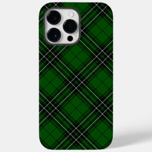 Coque Pour Pour iPhone 14 Pro Max MacLean Tartan vert et noir plaid