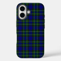 Macneil de Colonsay tartan bleu vert plaid
