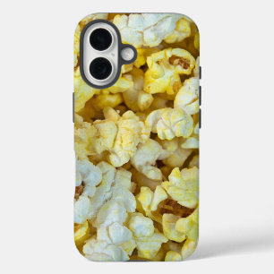 Coque Pour iPhone 16 Macro Popcorn Beurré