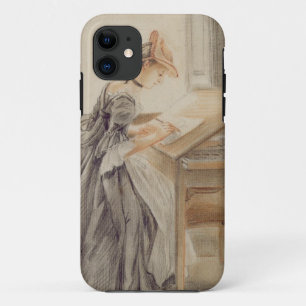 Etui iPhone Case-Mate Madame Copying à un Tableau de dessin, c.1760-70