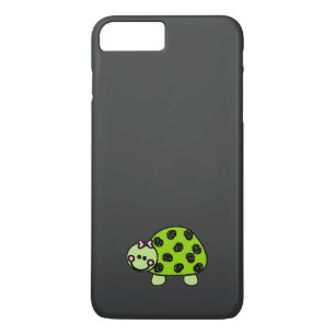 Coque iPhone 8 Plus/7 Plus Madame lunatique mignonne de tortue