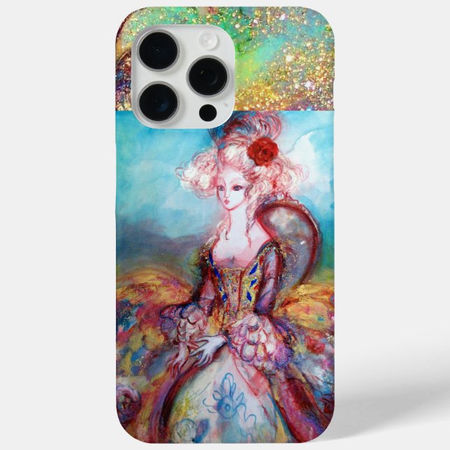 Coques Case-Mate iPhone MADAME POMPADOUR, Élégante mode beauté (Verso)