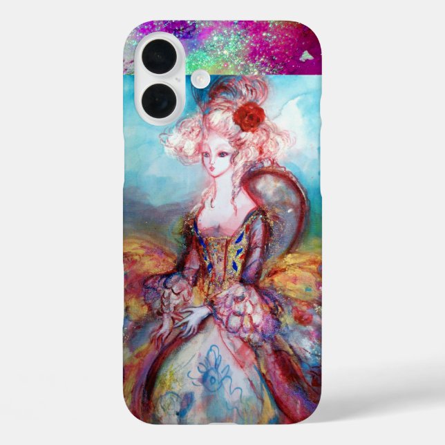 Coques Case-Mate iPhone MADAME POMPADOUR, Élégante mode beauté (Verso)