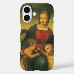 Coque Pour iPhone 16 Madone du Chardonneret par Raphaël Sanzio