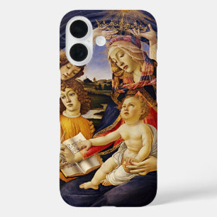 Coques iPhone 16 Madone du Magnificat de Sandro Botticelli