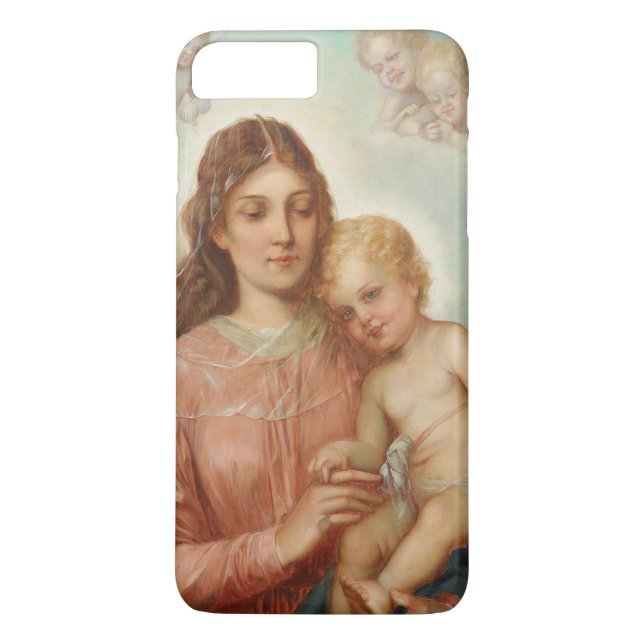 Coques Case-Mate iPhone Madone et Enfant (Dos)