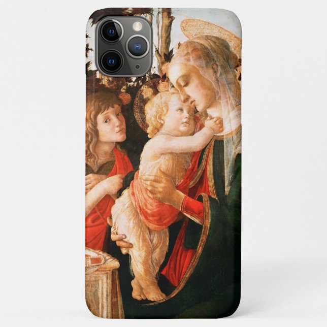 Coques Case-Mate iPhone Madonna et Enfant avec Saint Jean le Baptiste (Dos)