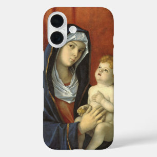 Coques iPhone 16 Madonna et Enfant par Giovanni Bellini