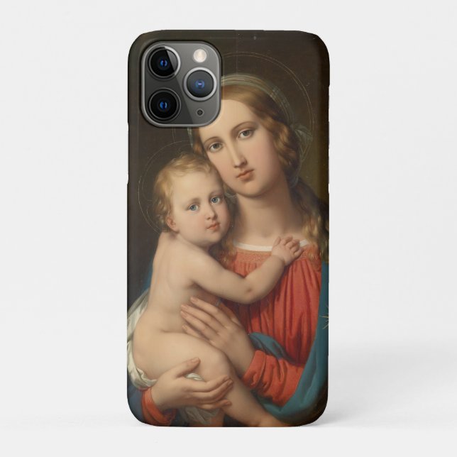 Coques Case-Mate iPhone Madonna et l'enfant (Dos)