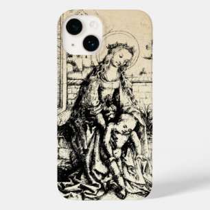 Coque Pour iPhone 14 Madonna et l'enfant Vierge Marie