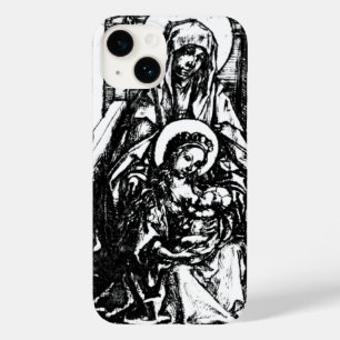 Coque Pour iPhone 14 Madonna et l'enfant Vierge Marie