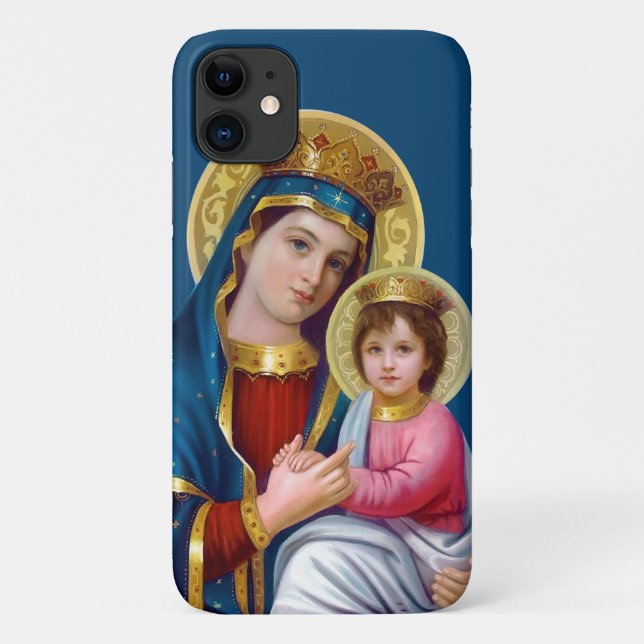 Coques Case-Mate iPhone Madonna et son enfant (Dos)