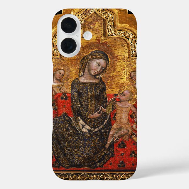 Coques Case-Mate iPhone MADONNE DE L'HUMILITÉ Par Vitale Da Bologna (Verso)