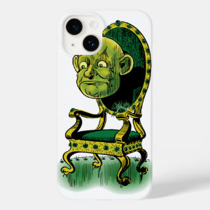 Coque Pour iPhone 14 Mage vintage de Oz, Mage Grincheux Trône d'Émeraud