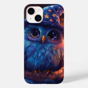 Coque Pour iPhone 14 Magic Owl Wizard on the Moon : Magical Imaginaire