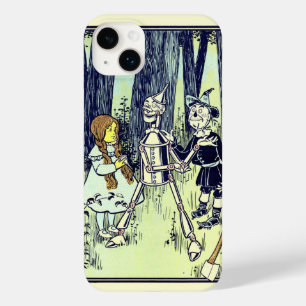 Coques Pour iPhone Magicien d'Oz vintage, Dorothy rencontre l'Homme d