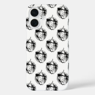 Coque Pour iPhone 16 Magicien d'Oz vintage, Portrait de Munchkin femme