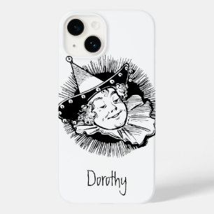 Coque Pour iPhone 14 Magicien d'Oz vintage, Portrait de Munchkin femme