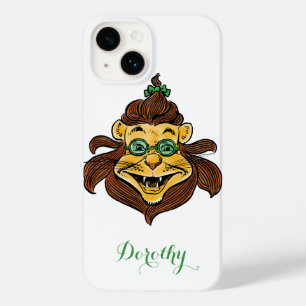 Coques Pour iPhone Magicien vintage de Oz, Lion portant des lunettes