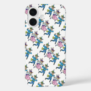 Coques iPhone 16 Magicien vintage d'Oz, mignonne Munchkins Dansant 