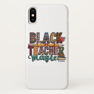 Case-Mate iPhone Case Magie de l'enseignant noir : Inspirer et protéger