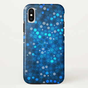 Case-Mate iPhone Case Magie de Noël Bleu motif abstrait