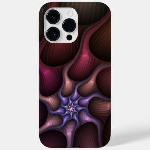 Coque Pour Pour iPhone 14 Pro Max Magique brillant Abstrait rayé coloré Fractal