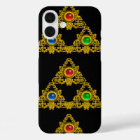 MAGIQUE ELFIQUE TALISMAN, TRIANGLE D'OR NOIR, STON