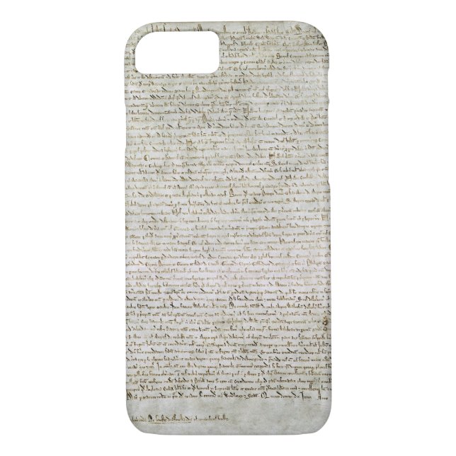 Coques Case-Mate iPhone Magna Carta la Charte des libertés 1215 (Dos)