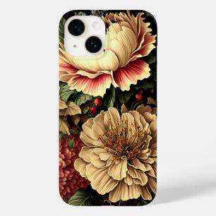 Coque Pour iPhone 14 Magnifique arrangement floral Vintage