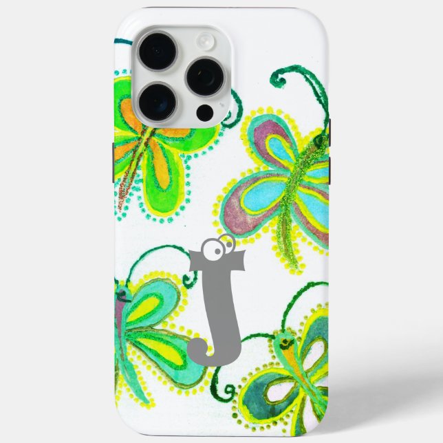 Coques Case-Mate iPhone Magnifique Assez Unique Exception Girly Butterfly (Verso)