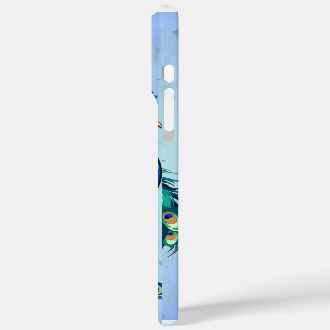 Coques Case-Mate iPhone Magnifique Paon  (Verso / Gauche)