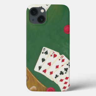 Coques Pour iPhone Main de poker de gain six à Dix