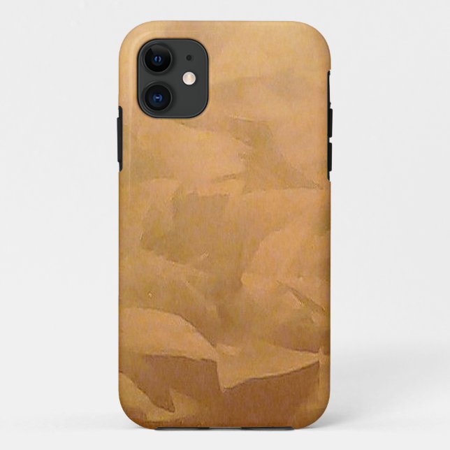 Coques Case-Mate iPhone Main métallique de cuivre balayée (Dos)