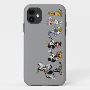 Coque iPhone 11 Mains courtes   Mickey & ses amis