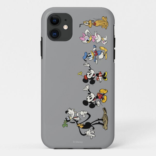 Coques Case-Mate iPhone Mains courtes | Mickey & ses amis (Dos)