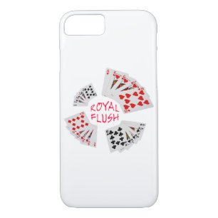 Coques Pour iPhone Mains de poker - Royal Flush
