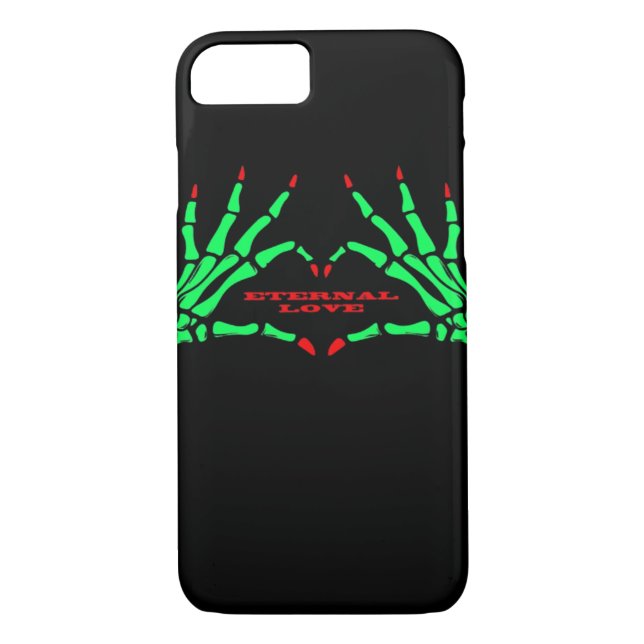 Coques Case-Mate iPhone Mains de squelette - Drôle Halloween (Dos)