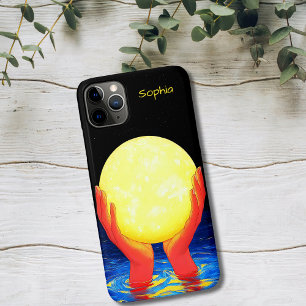 Case-Mate iPhone Case Mains tenant la Lune